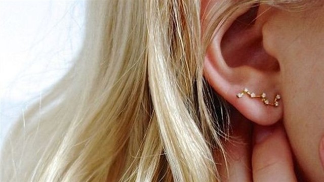 This trend goes as far as getting a piercing of your zodiac sign's constellation...